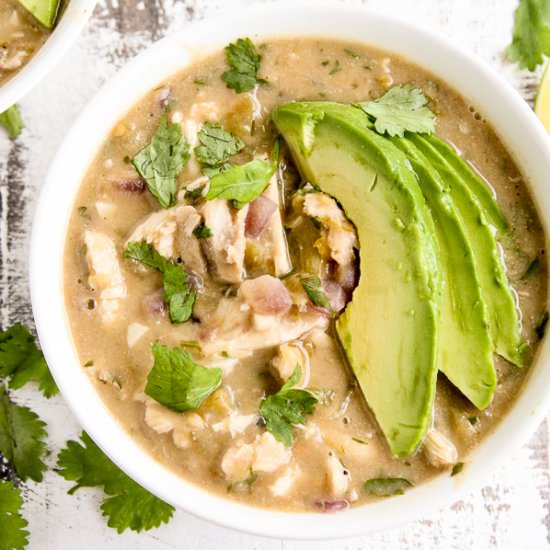 30 Minute White Chicken Chili