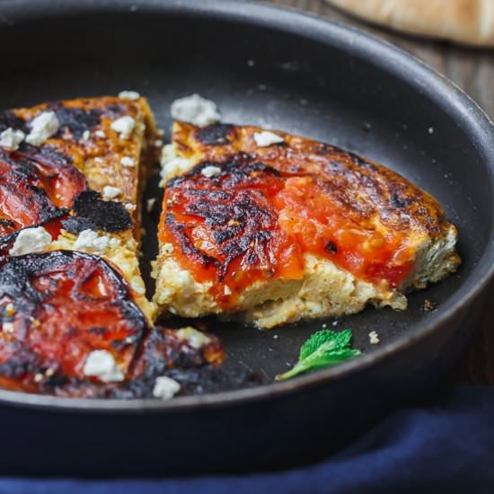 Open-Faced Greek Omelet (Kayiania)