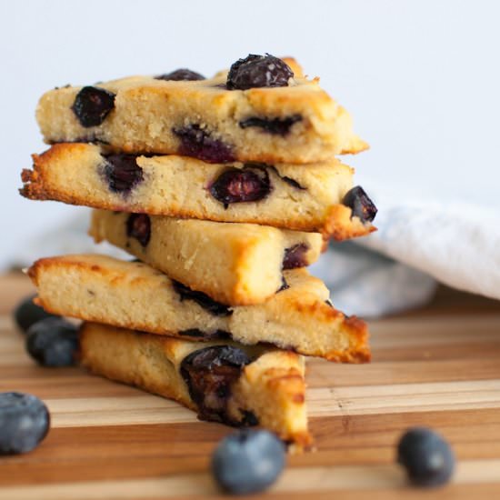 The Best Low Carb Blueberry Scones
