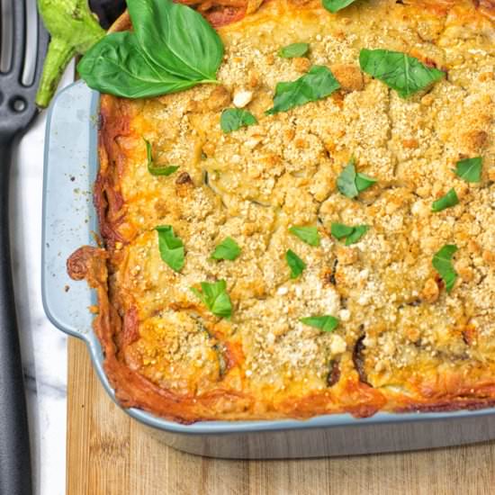 Eggplant Parm Zucchini Casserole