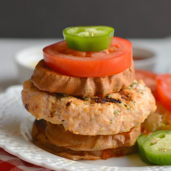 Sriracha Parsley Burgers