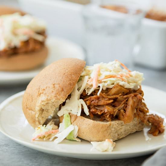 BBQ Jackfruit Sandwiches
