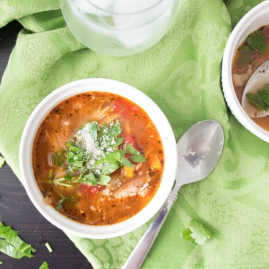 Late Summer Turkey Soup