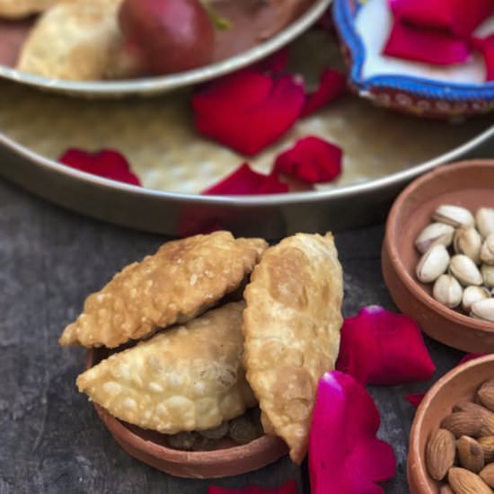 Coconut Mawa Karanjis