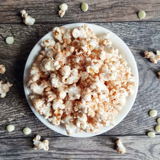 Cinnamon Bun Popcorn
