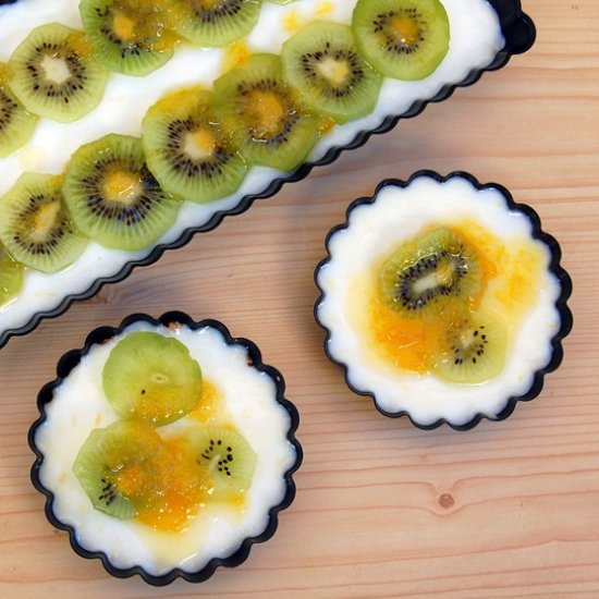Kiwi-Lemon Tart