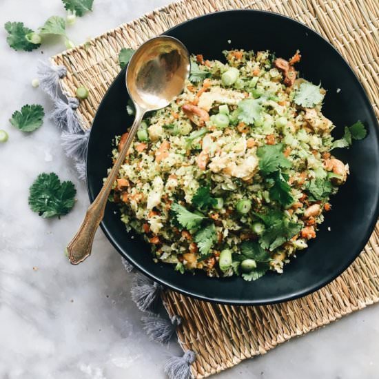 Green Cauliflower Fried ‘Rice’