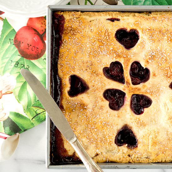 1/2 Slab Cherry Pie