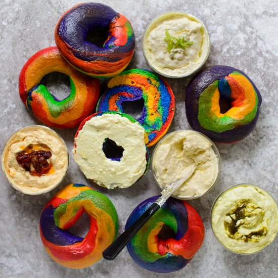 Rainbow Bagel Tutorial