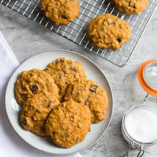 Pumpkin Oatmeal Cookies