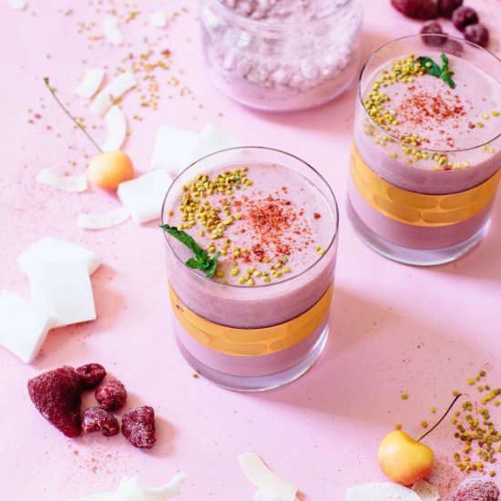 Coconut Berry Smoothie