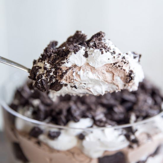 Oreo Brownie Trifle