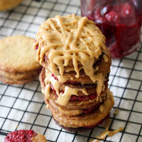 Peanut Butter & Jelly Oreo Cookies