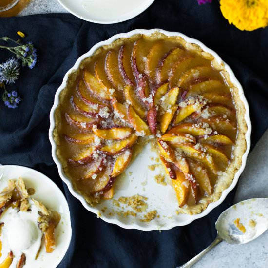 Mom’s Peach Tart
