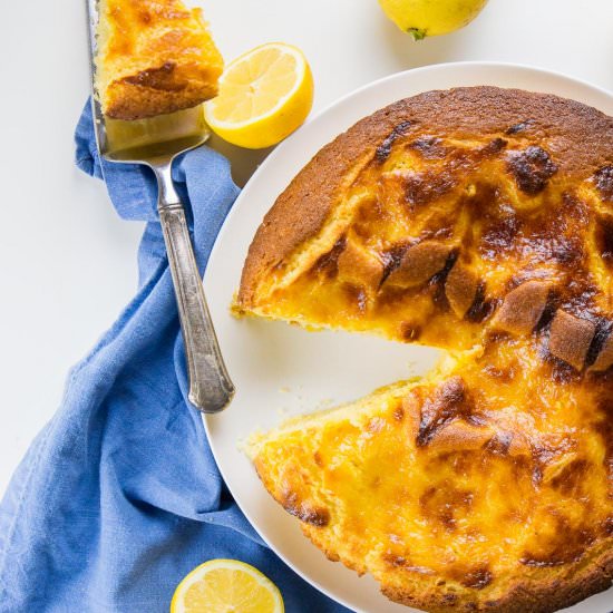 Lemon Curd Cake