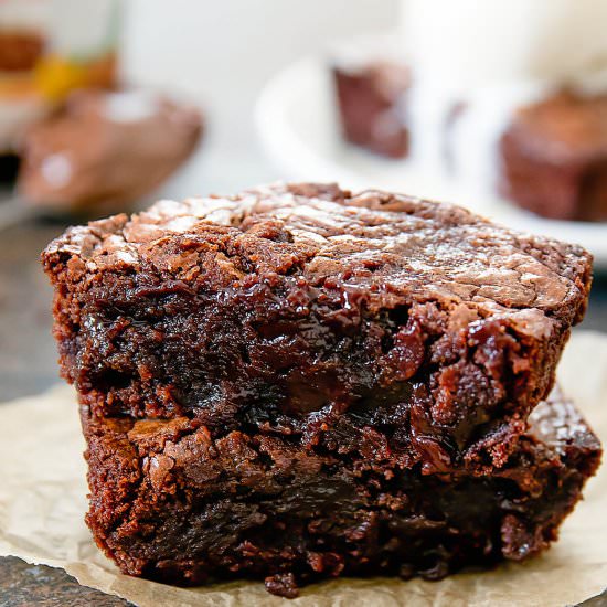Nutella Brownie for One
