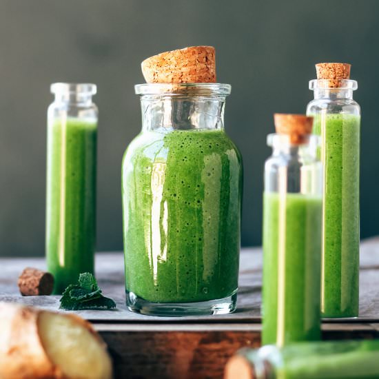 Wellness Green Elixir Shots