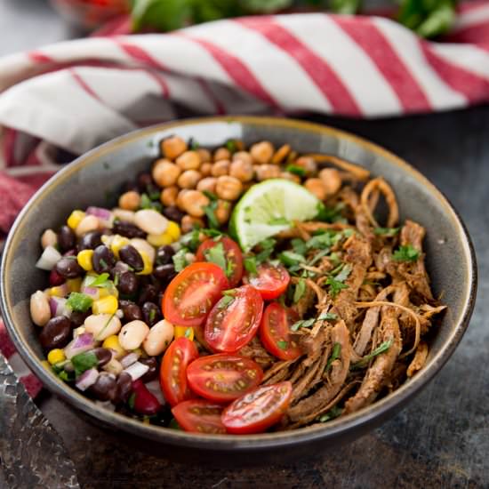 Pulled Pork Pulse Protein Bowl