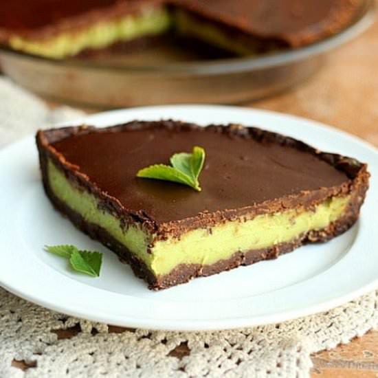 Raw Andes Mint Pie