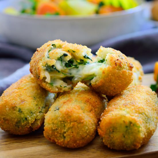 Spanish Spinach Croquettes
