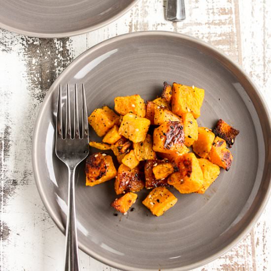 Everything Bagel Roasted Squash