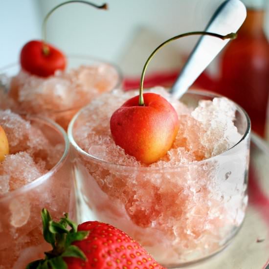 Rose Granita
