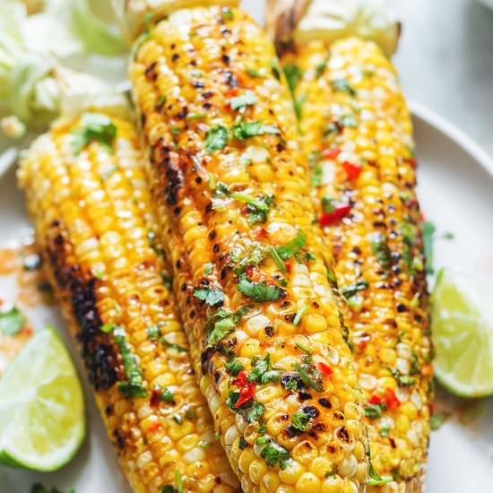 Grilled Corn on the Cob