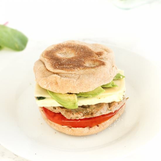 Meal Prep Breakfast Sandwiches