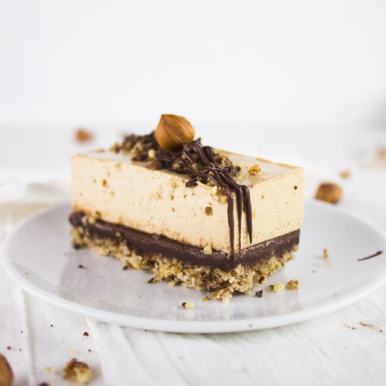 Hazelnut Mocha Cheesecake