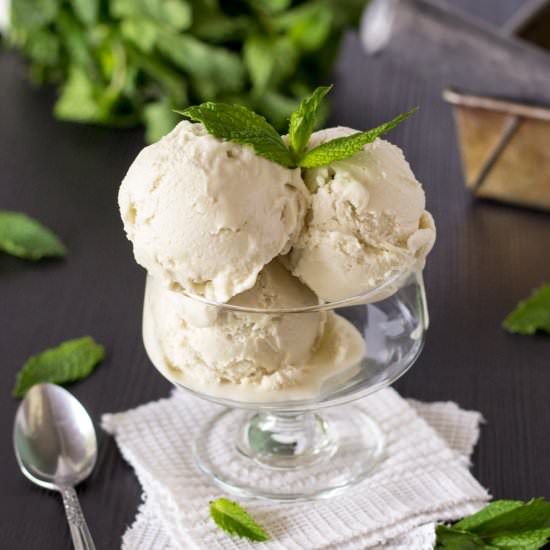 Lemongrass Mint Ice Cream