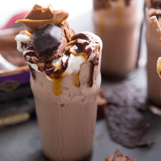 Salted Caramel Milkshake