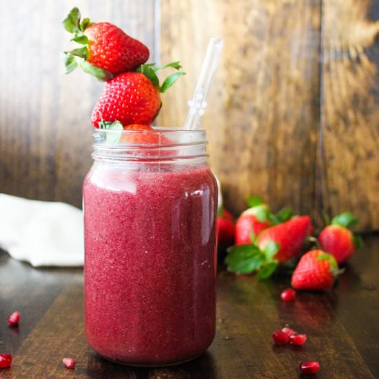 Vegan Mixed Berry Smoothie