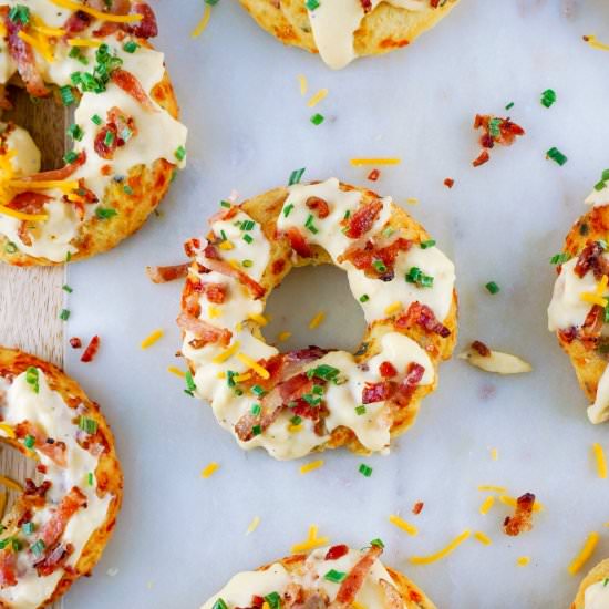 Savory Bacon Donuts