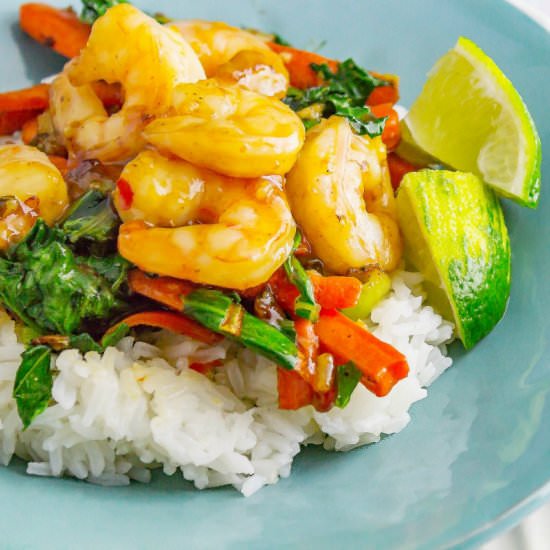 Sweet Chili Garlic Shrimp