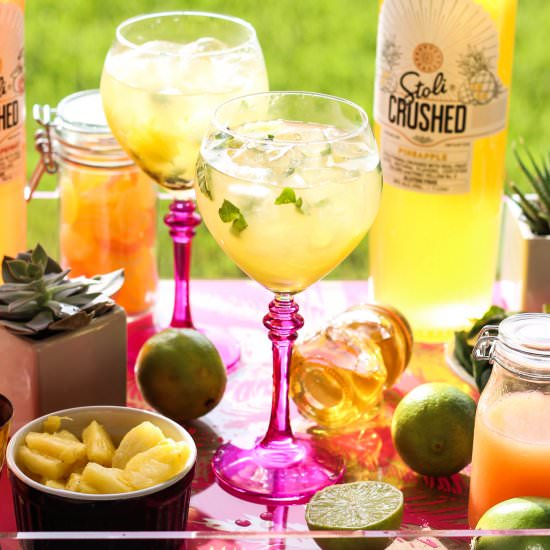 Smoky Pineapple Fresca