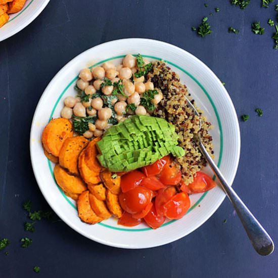 Chickpea Quinoa Buddha Bowls