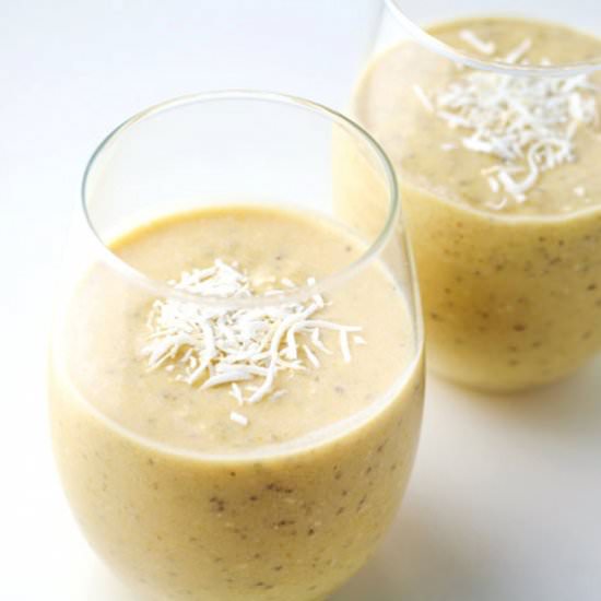Mango Coconut Vanilla Smoothie