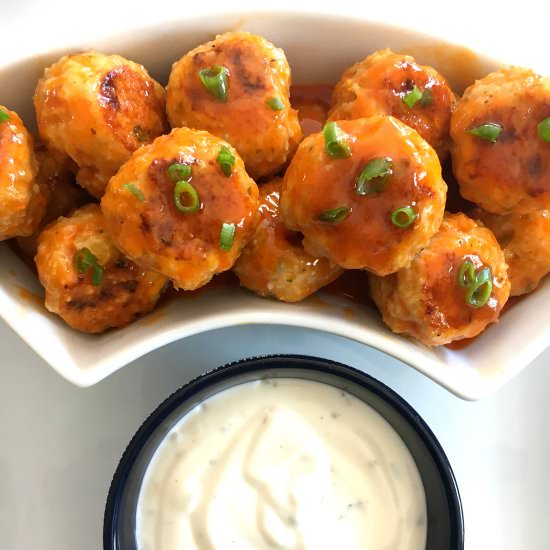 GF Brown Sugar Buffalo Meatballs