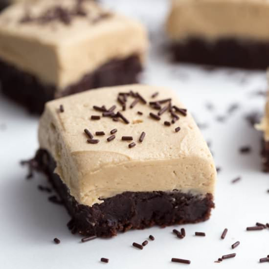 Flourless Peanut Butter Brownies