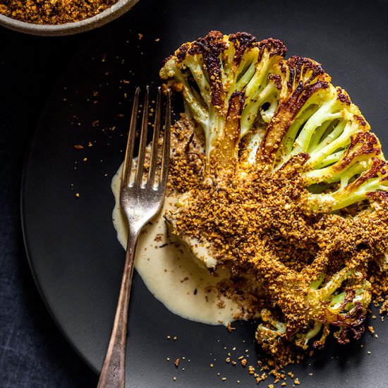 Cauliflower Steak with Dukkah