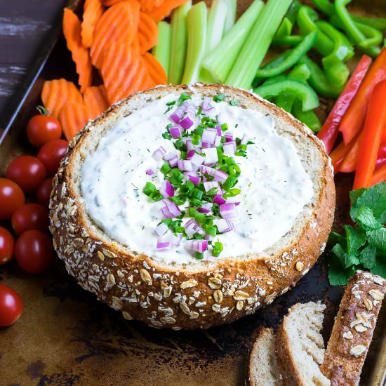 Chilled Veggie Dip