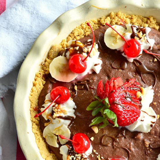 Banana Split Pie
