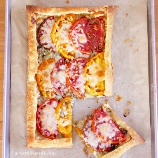 Tasty Tomato Onion Tart