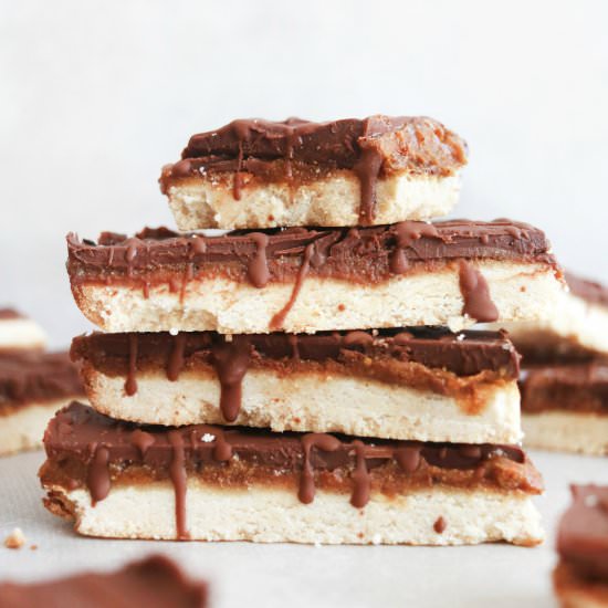 Vegan Twix Bars