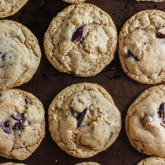 Chocolate Chunk Cookies (Vegan)