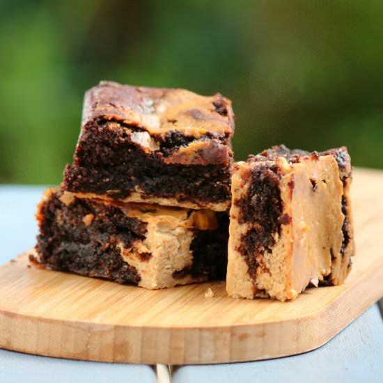 Grain Free Cheesecake Brownies