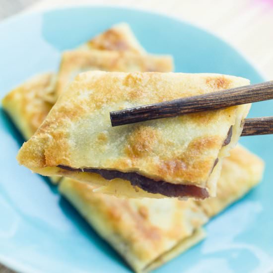 Red Bean Paste Pancake