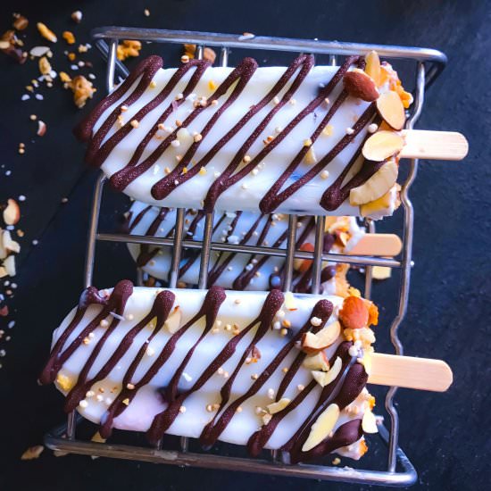 Chocolate Yogurt Breakfast Pops