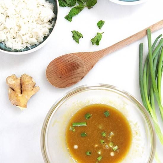 Easy Ginger Dressing Recipe