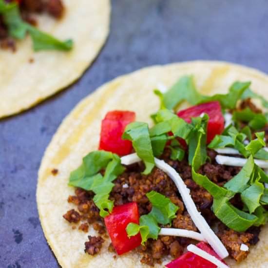 Cauliflower Taco Meat